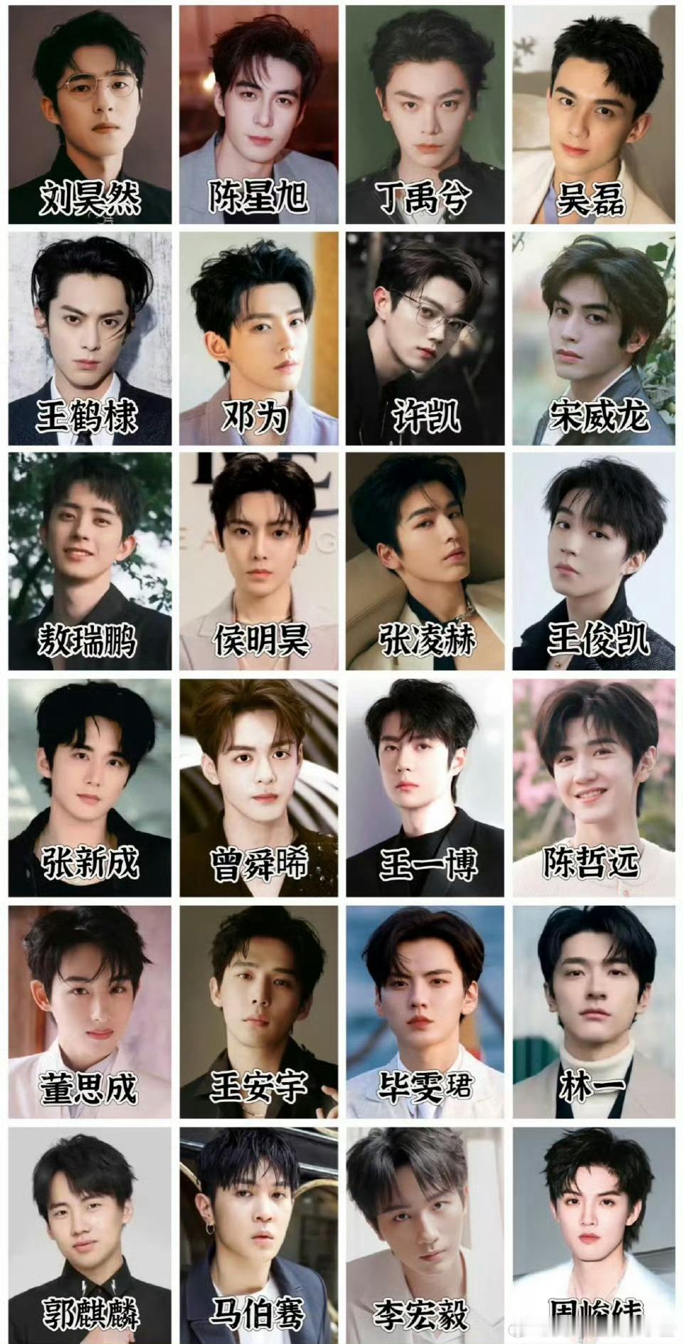 谁是你心目中的95生颜一？外网评的最帅95生 ​​​