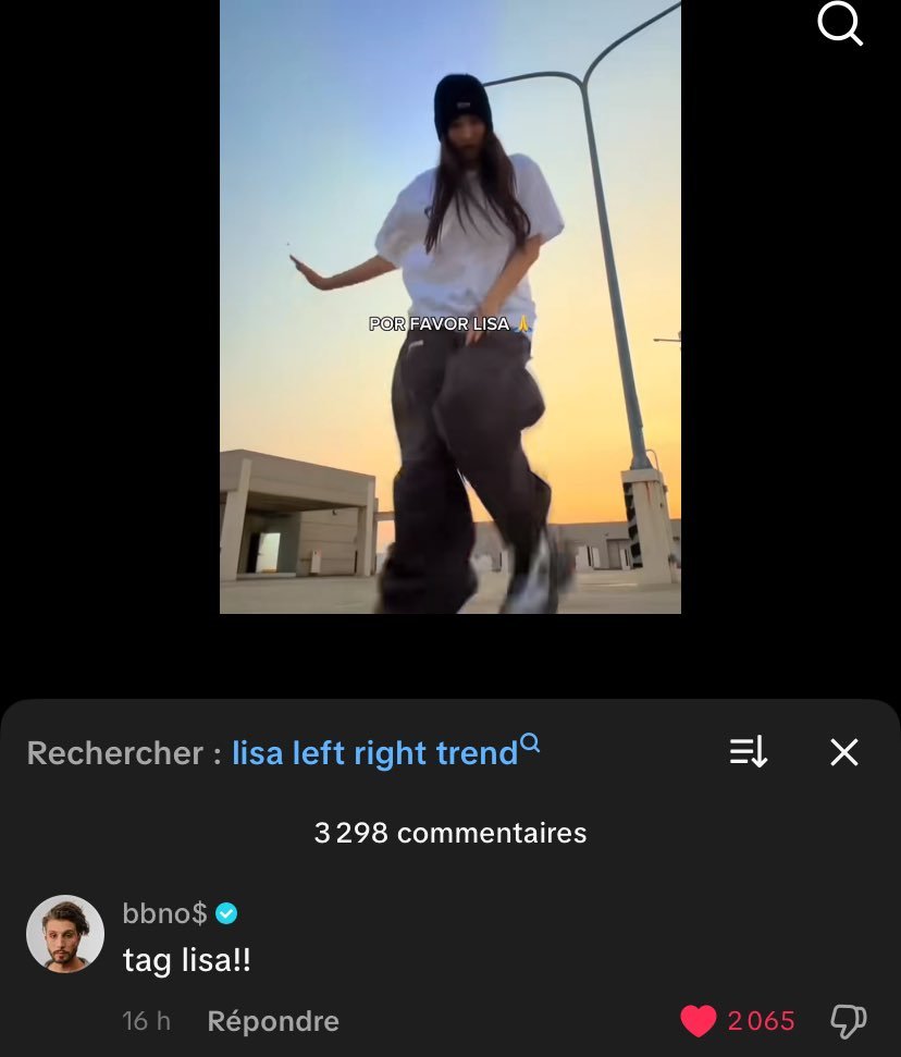 最近火遍内网外网的舞蹈Two歌曲原作者在Tiktok上留言，希望Lisa能做这个