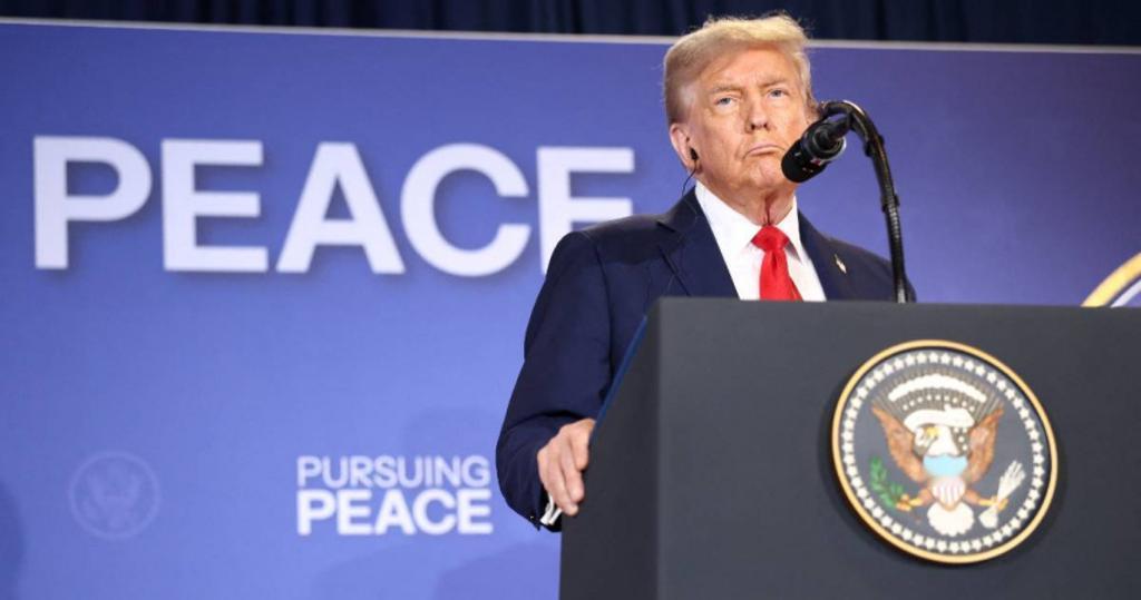 美国总统川普(Donald Trump)昨日在其社群平台"真相社交"(Truth