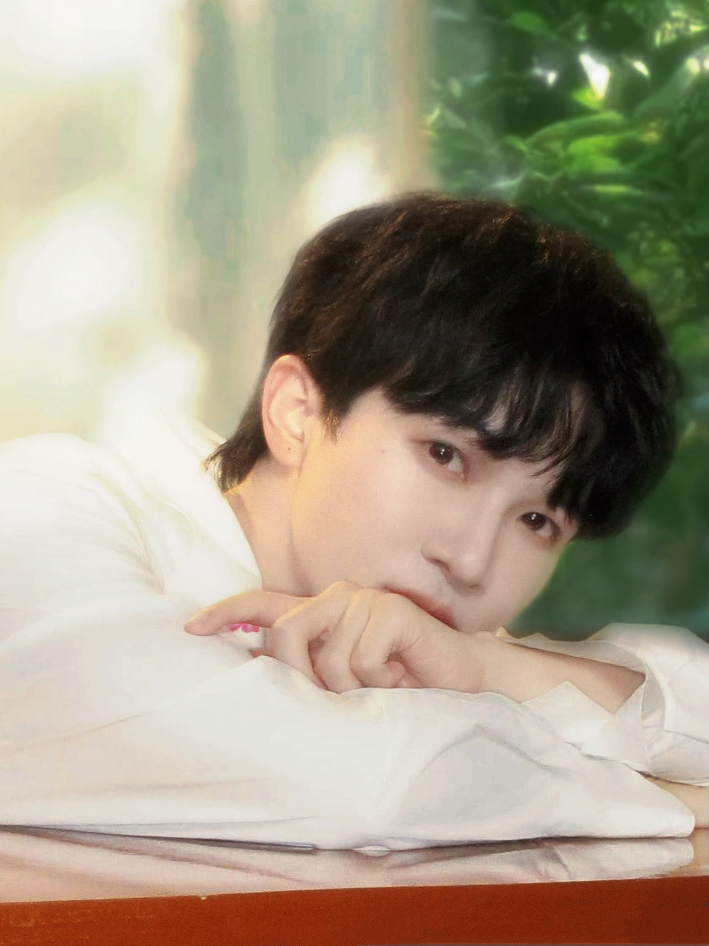夏日午后 教室窗边的白衣少年🥺 