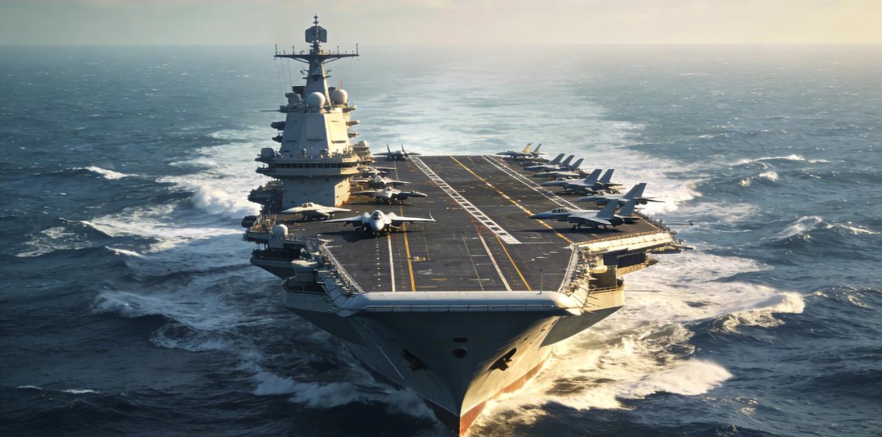 福建舰“一马当先”，底气就这4点！
 
马年新春，我国首艘电磁弹射航母福建舰备受