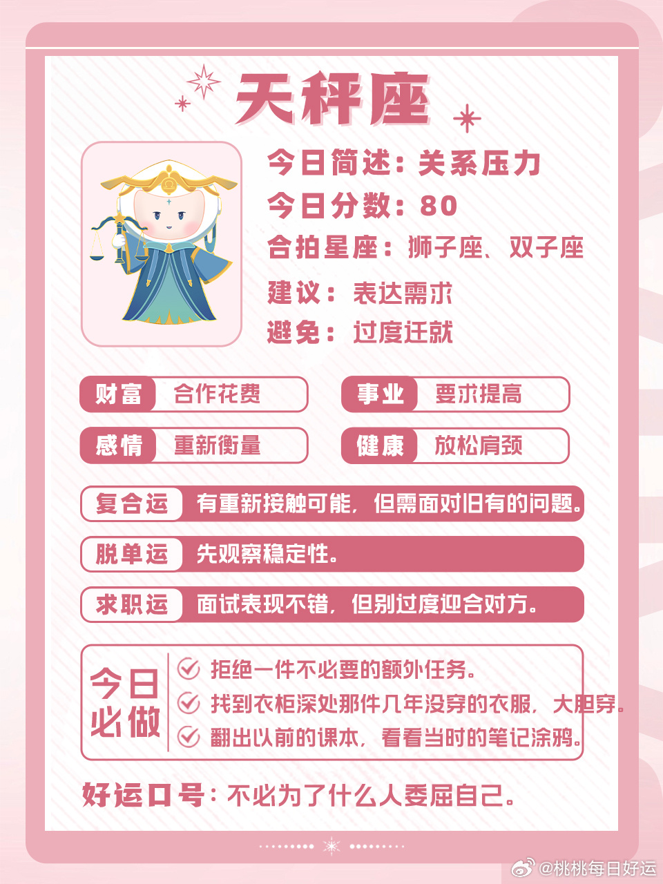 十二星座好运指南丨2026.10.02🍀运势早知道，好运跑不了～ 白桃星座星座