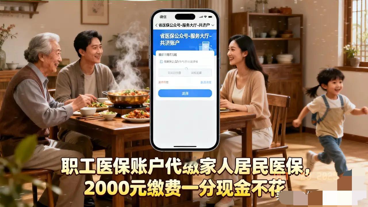 今年医保政策也太懂老百姓了吧！
家里5口人交居民医保，一人400块就得2000，