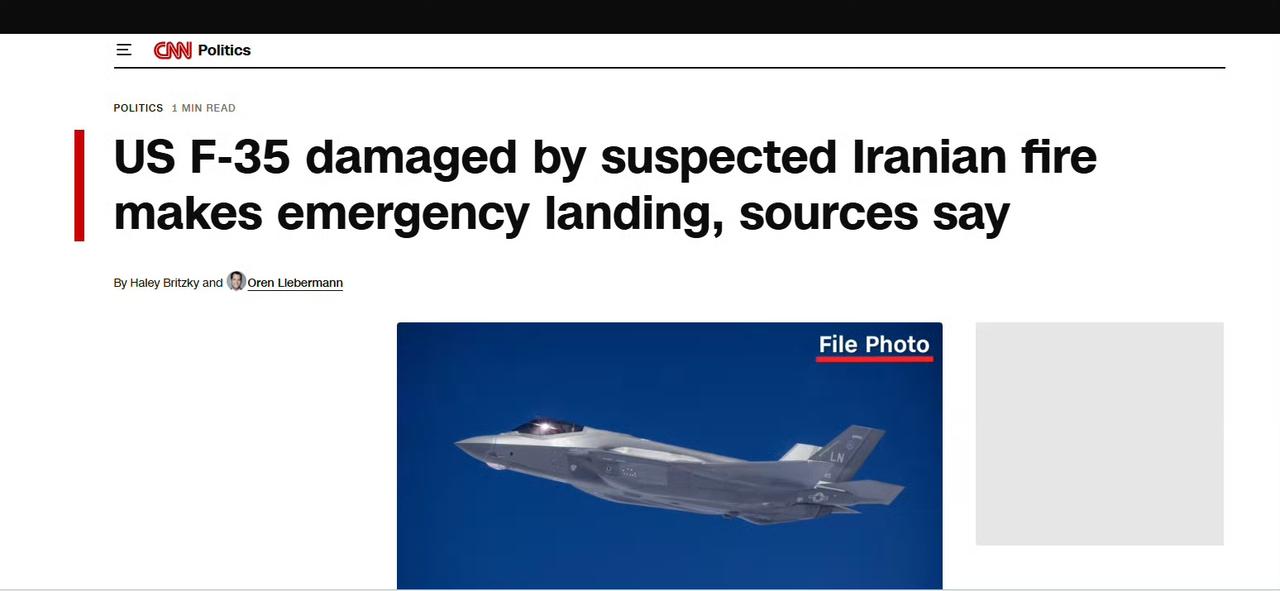 和导弹拼加力失败，逆天美军贡献了全球首个五代机被地导击伤的战果，可惜光学制导的伊