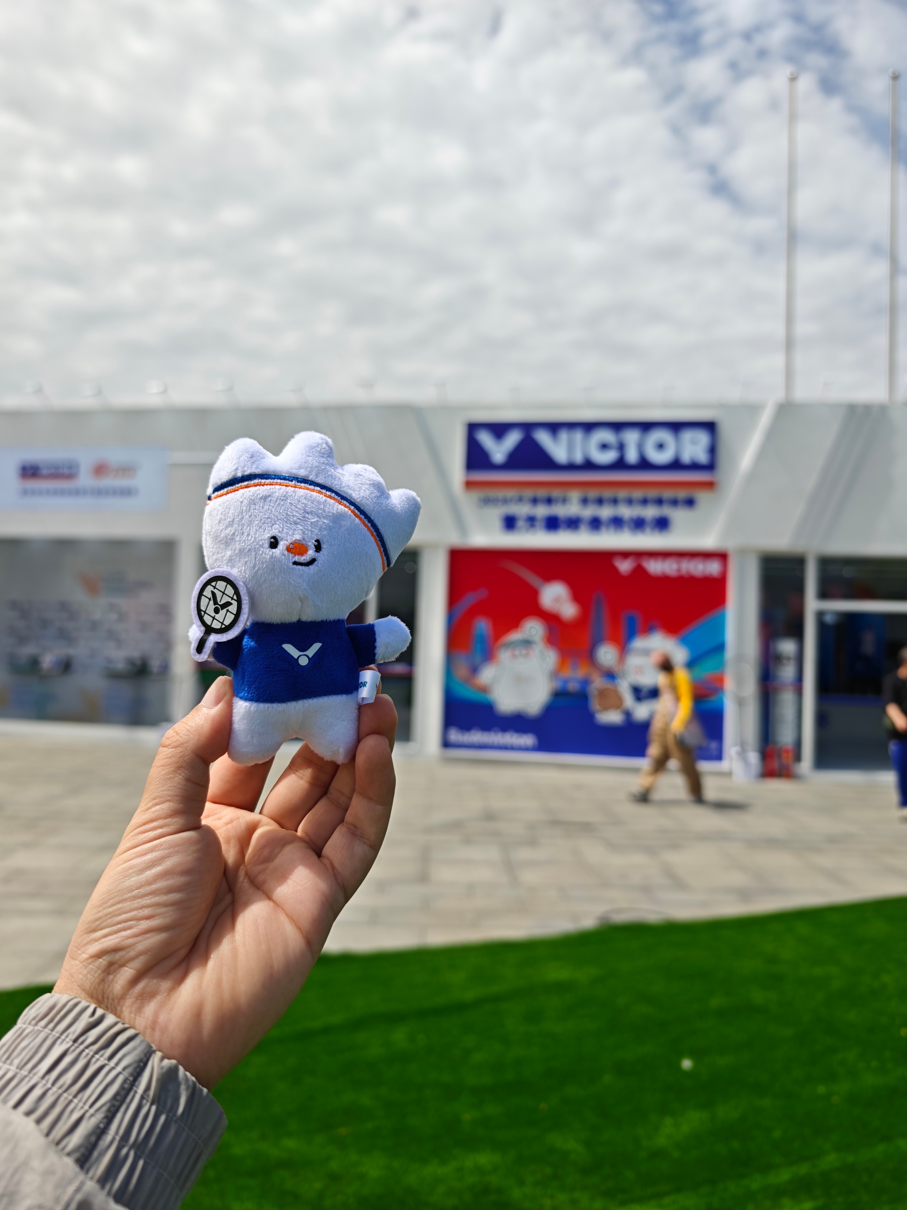 我来了！带着可爱的Wingo打卡！亚羽争雄胜利在握2026年羽毛球亚锦赛羽毛球