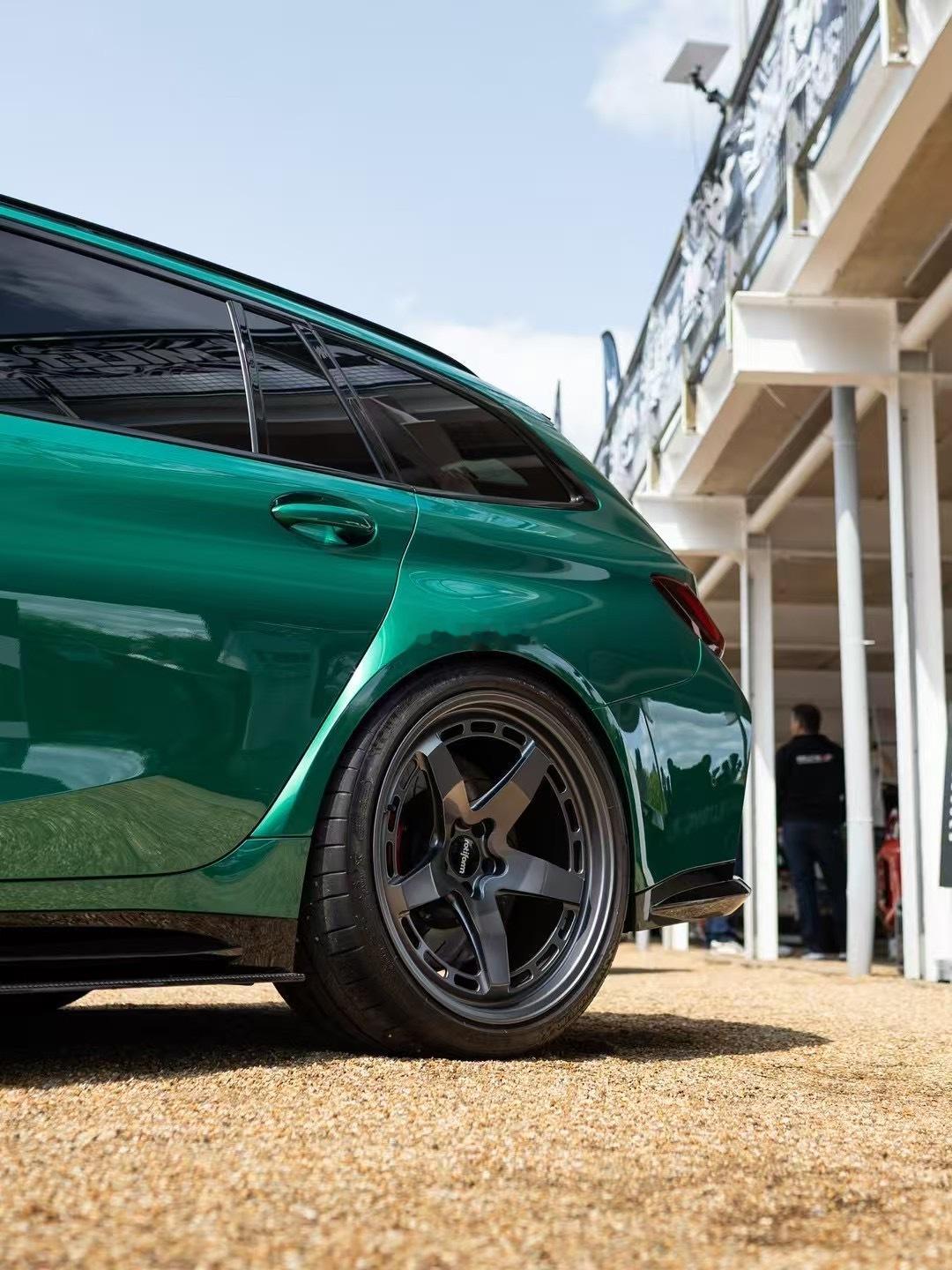 Rotiform 单片锻造系列WGR-S宝马M3 G81旅行版诠释了什么叫做“低