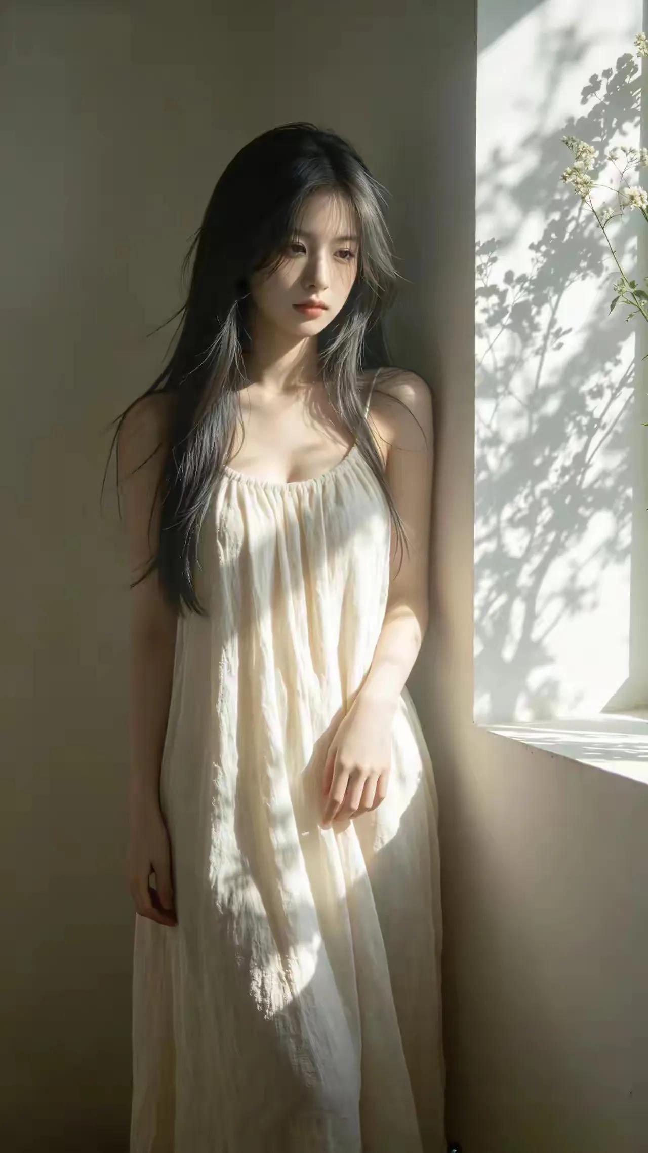 看美女，心情好。