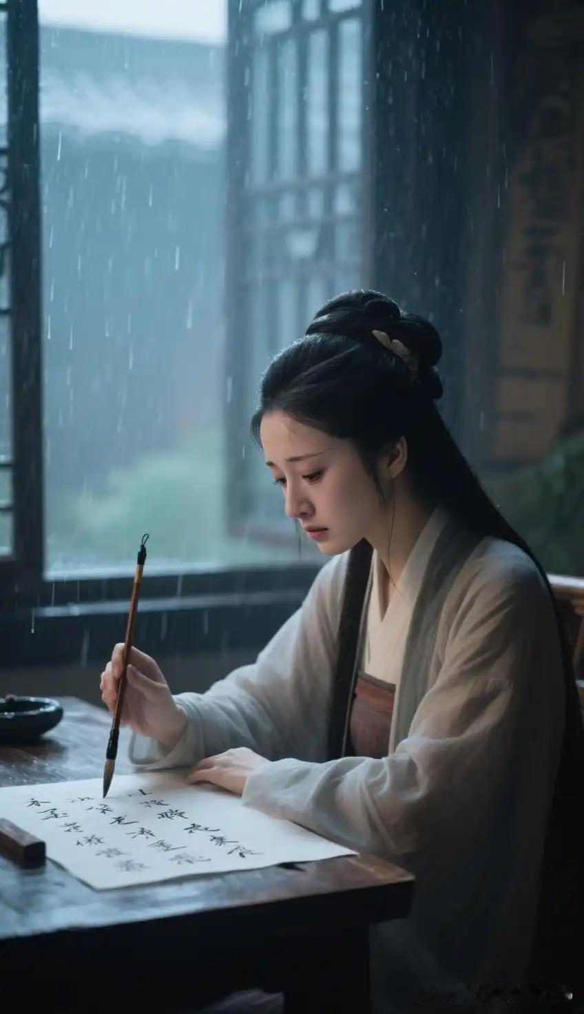 卓文君《怨郎诗》全文
一别之后，
二地相悬。
只说三四月，
谁知五六年？
七弦琴