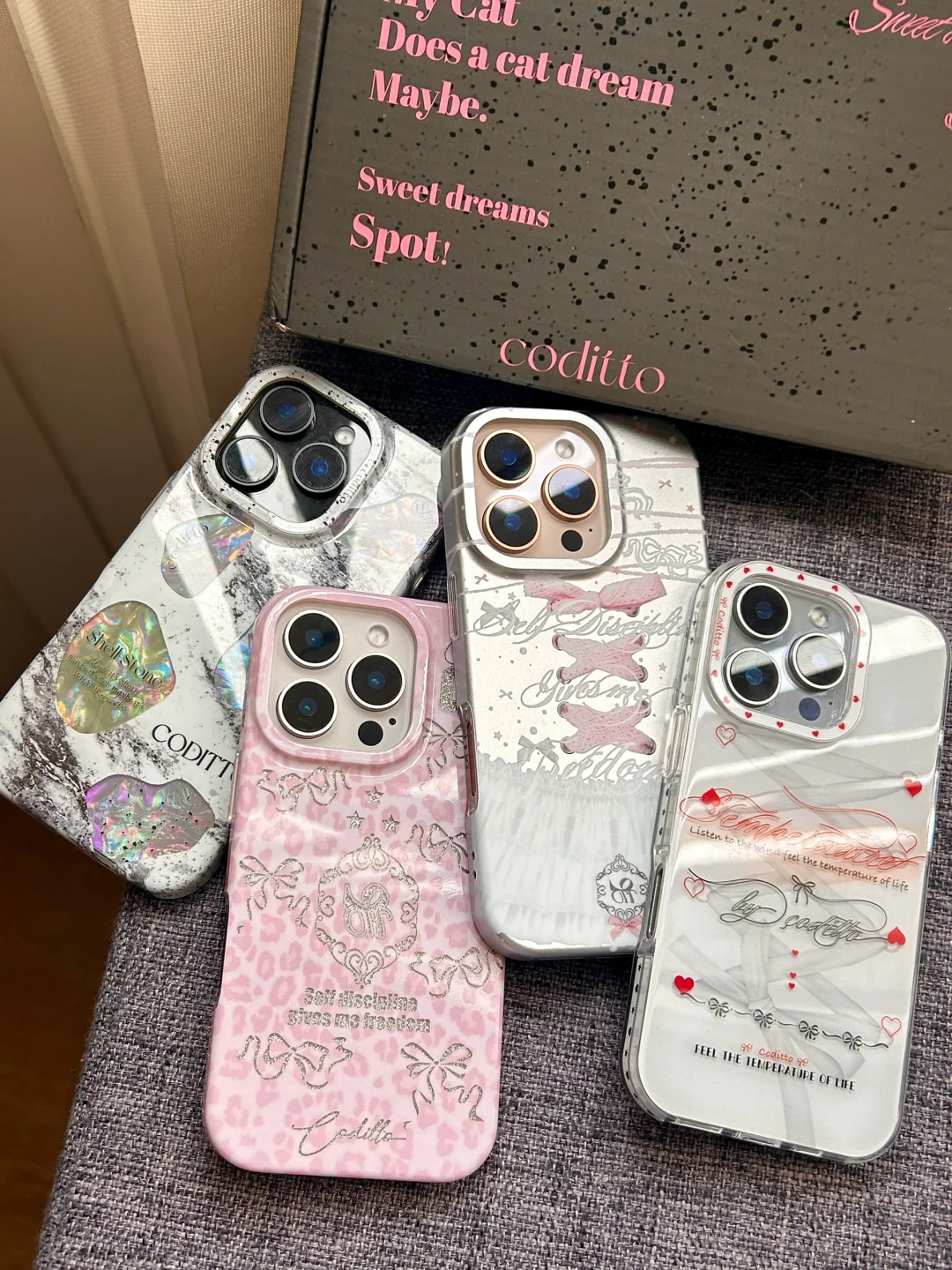 很喜欢的原创设计高颜值氛围感手机壳耶！！！