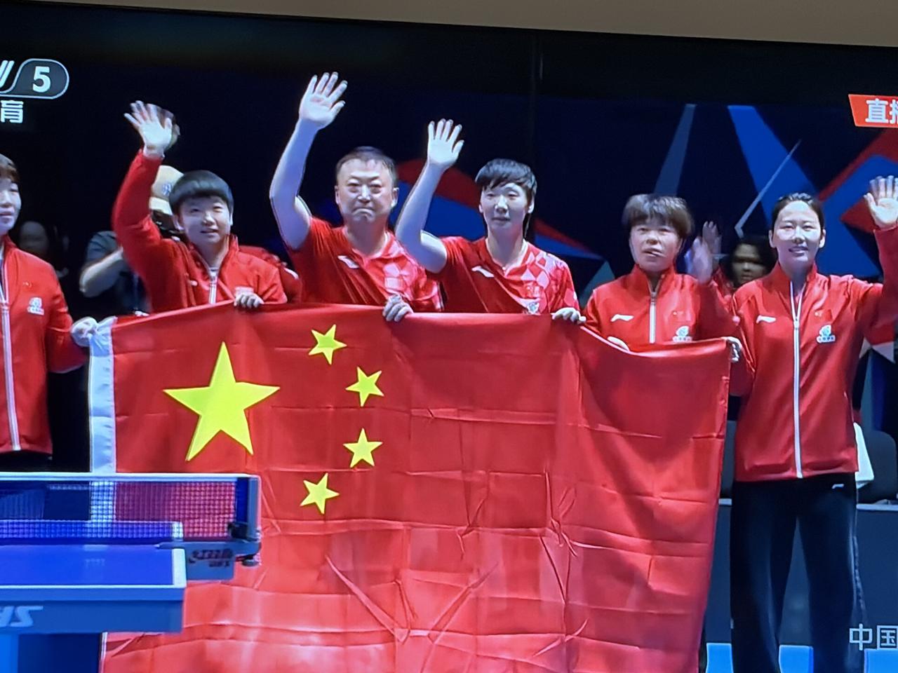 我们是冠军🏆！
热烈祝贺中国女乒夺得考比伦杯！