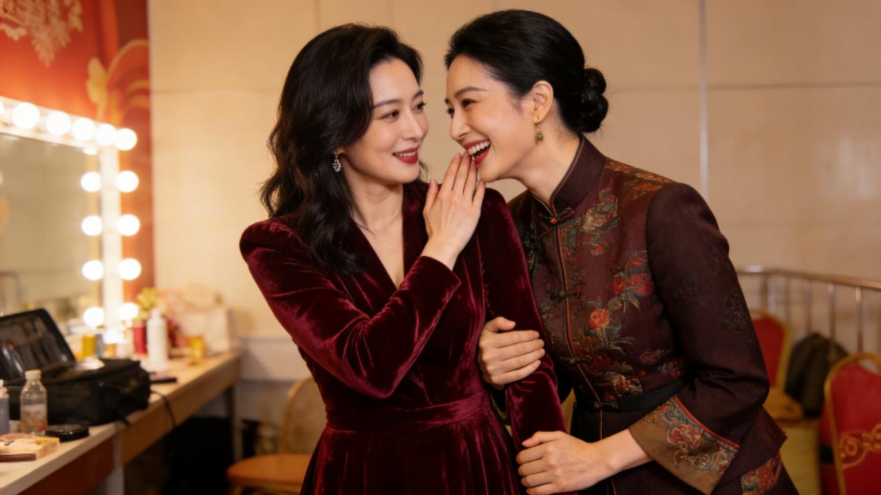 章子怡曾黎百花迎春偶遇：贴脸热聊笑出褶，30年友情藏着中戏96班最甜糗事
 
2