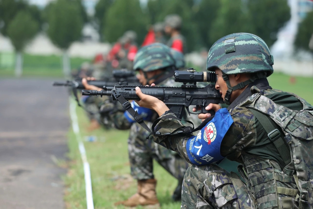 武警山东总队“枪王”挑战赛（山东武警） ​​​