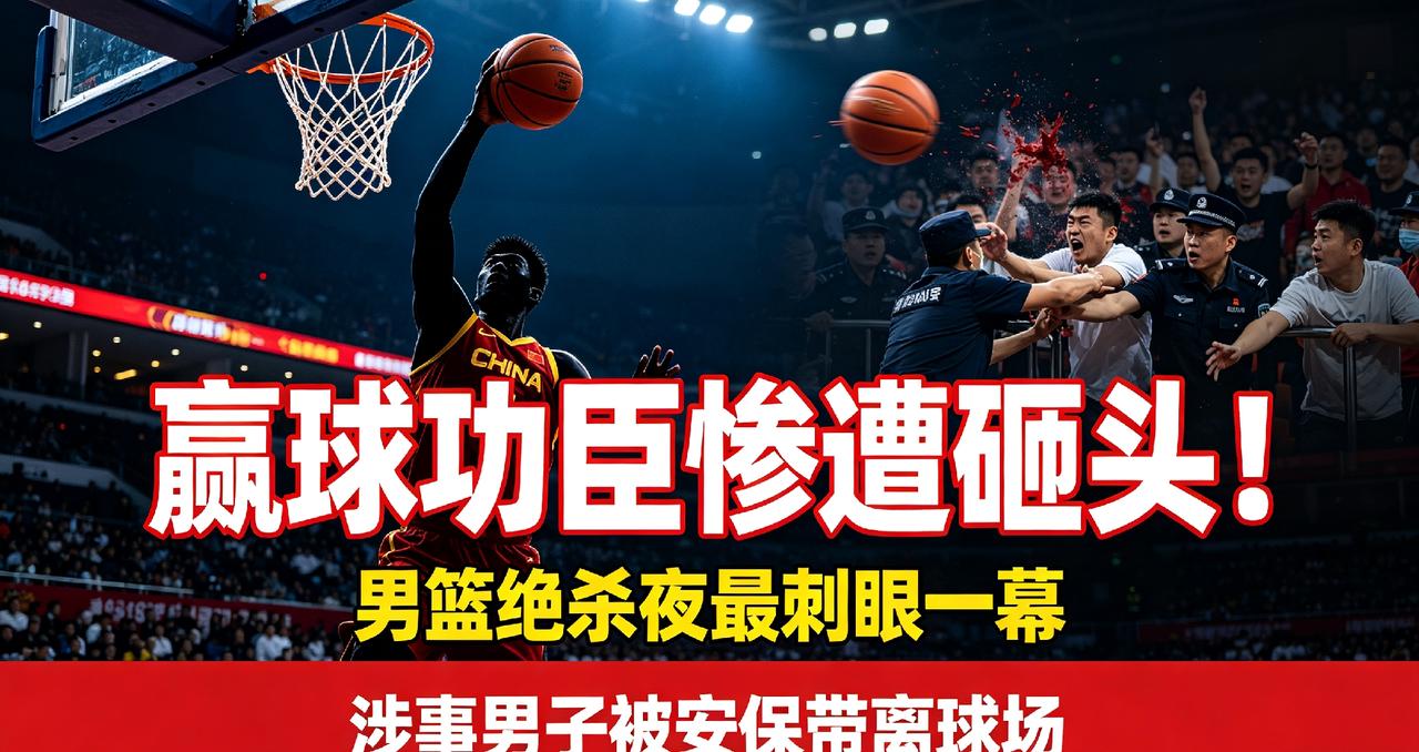 赢球功臣惨遭砸头！男篮绝杀之夜最刺眼一幕，真的让人寒心
 
8月31日诸暨主场，