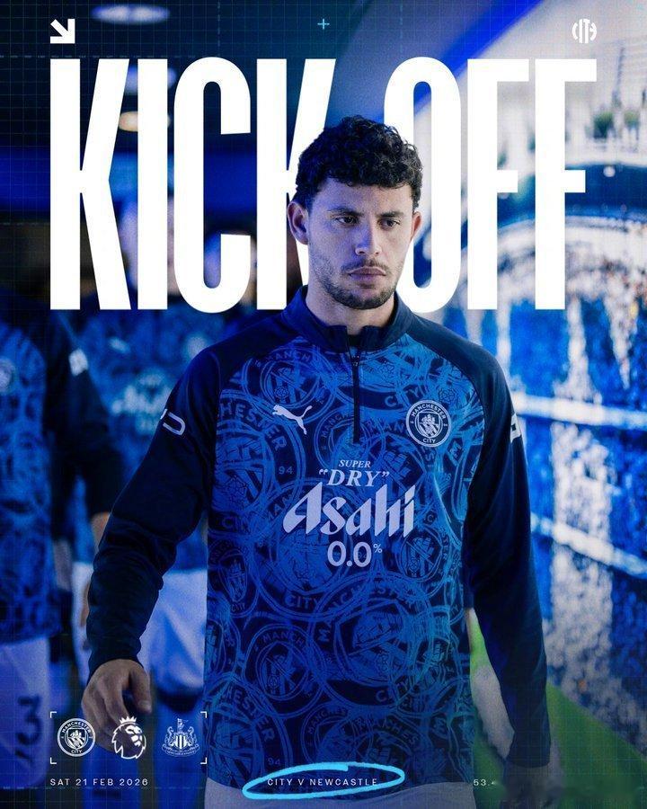 全场比赛开始！！！！COME ON CITY!!!  cr：曼城足球俱乐部 