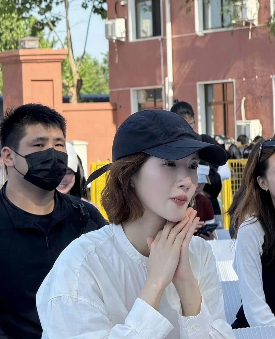 金晨活动生图 无美颜无滤镜 你感觉状态怎么样？ 