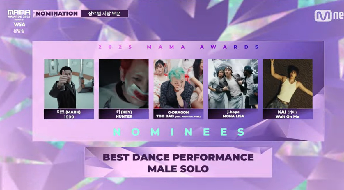 2025MAMABEST DANCE PERFORMANCE MALE SOLO