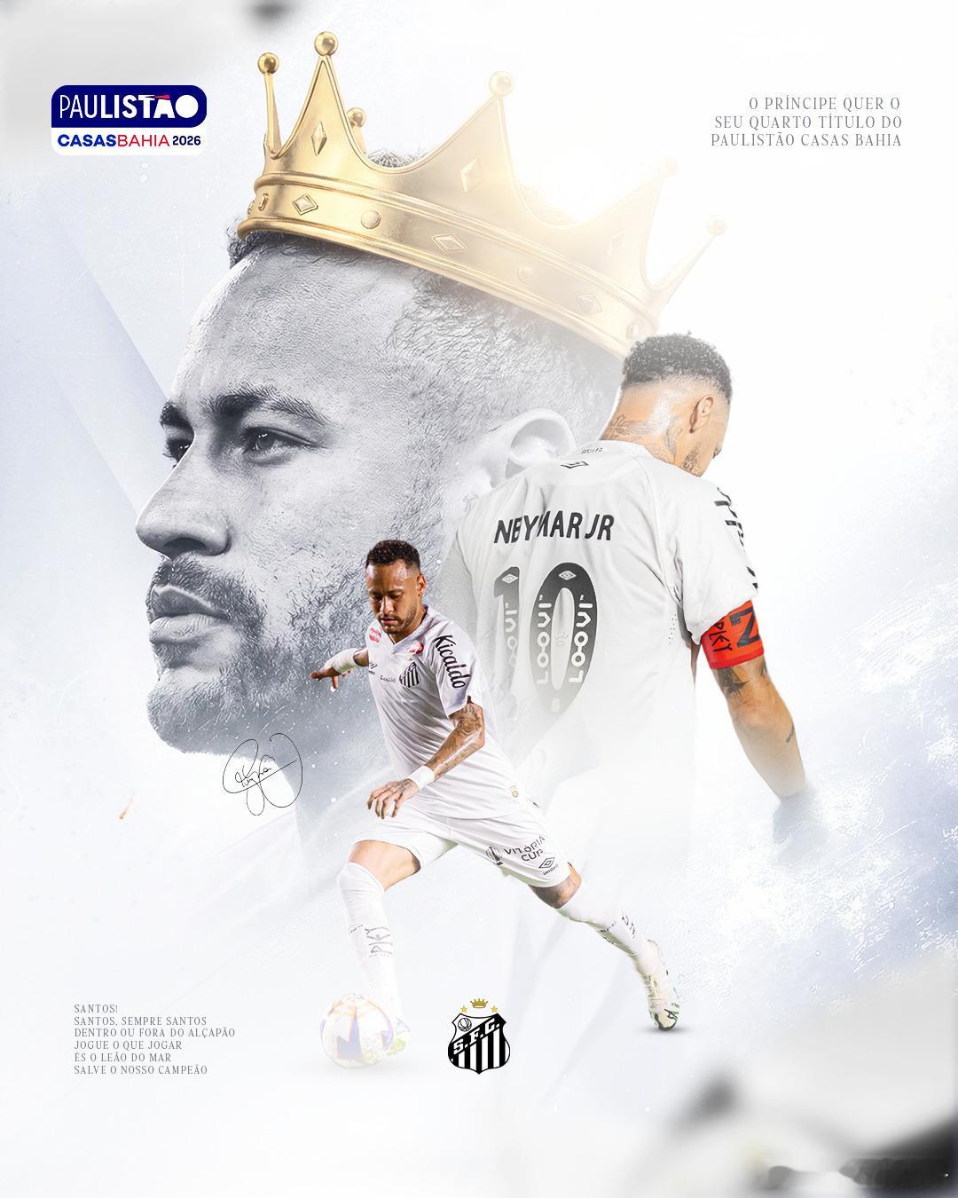 内马尔内马尔 今天有比赛⚽️保利斯塔杯1/4决赛内马尔👑会上场 