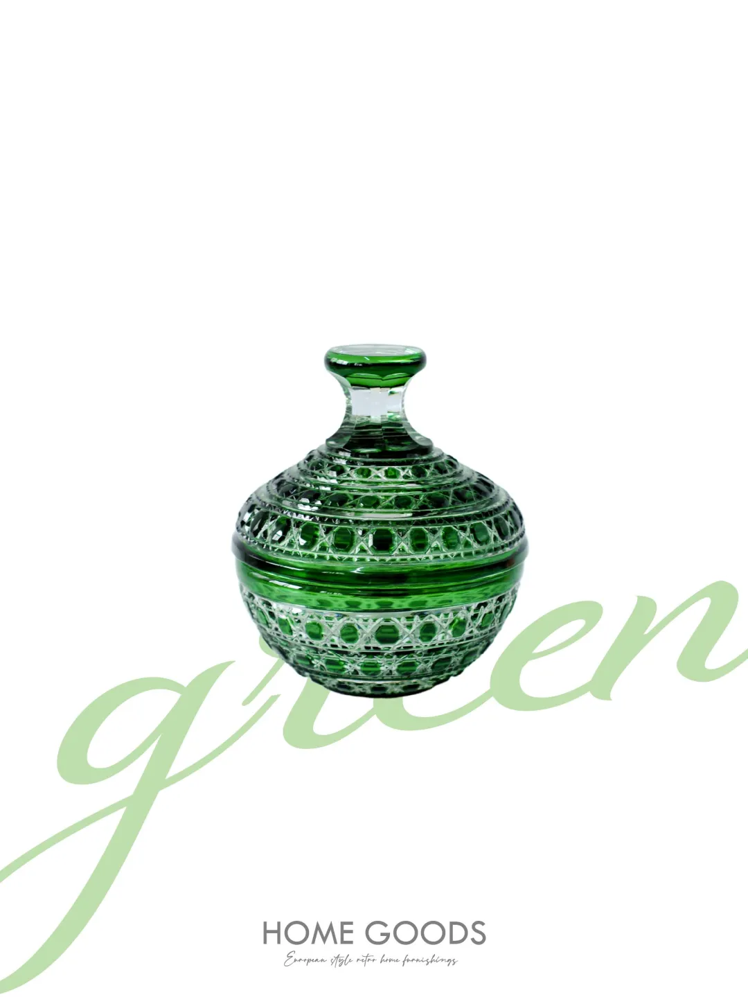 水晶器物天花板！贵气祖母绿！