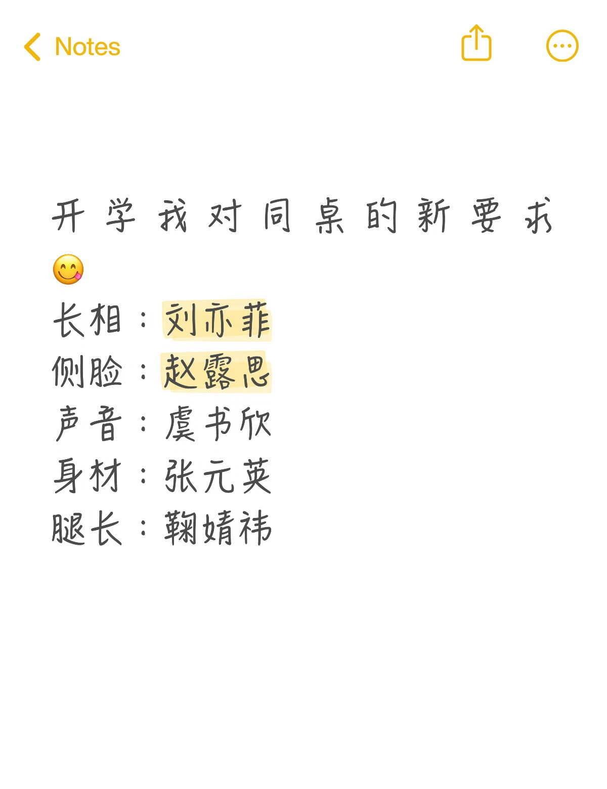 刘亦菲赵露思虞书欣张元英鞠婧祎谢谢以上明星的出场