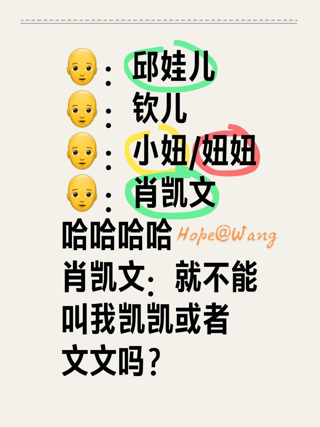 🧑‍🦲：邱娃儿 🧑‍🦲：钦儿 🧑‍🦲：小妞/妞妞 🧑‍?...