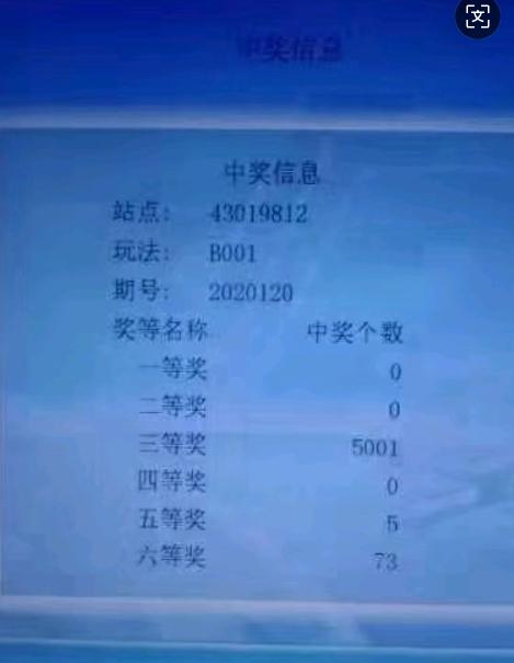 独揽5000注三等奖1500万的操作恐怕这辈子不会再见了：湖南狠人2020120