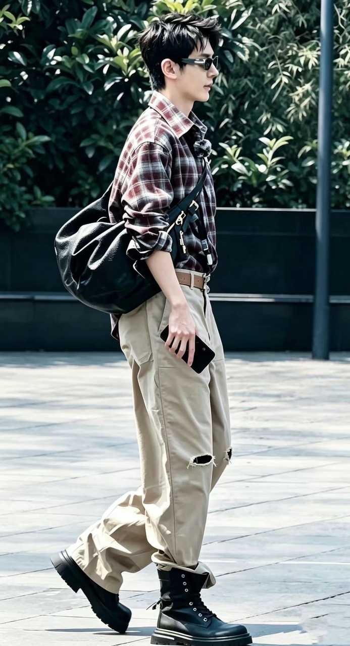 邓为花少私服邓为好帅 