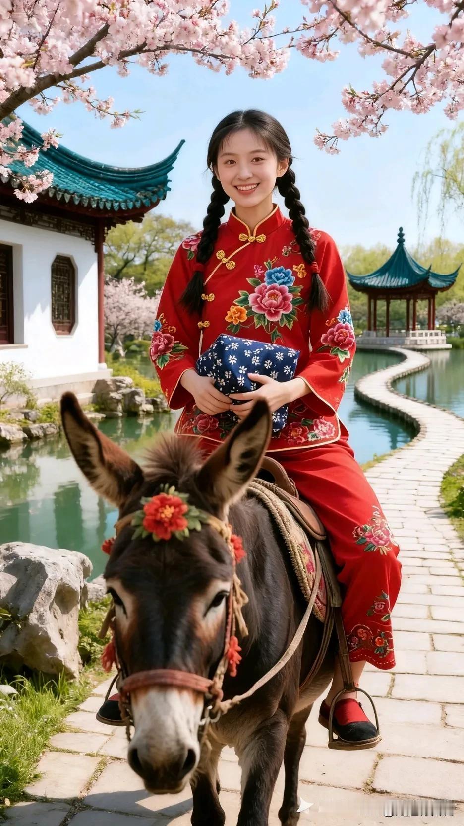 秋日游园，简直是一场视觉盛宴。就像人民日报海外版说的，秋天色彩丰盛，宛如打翻了调