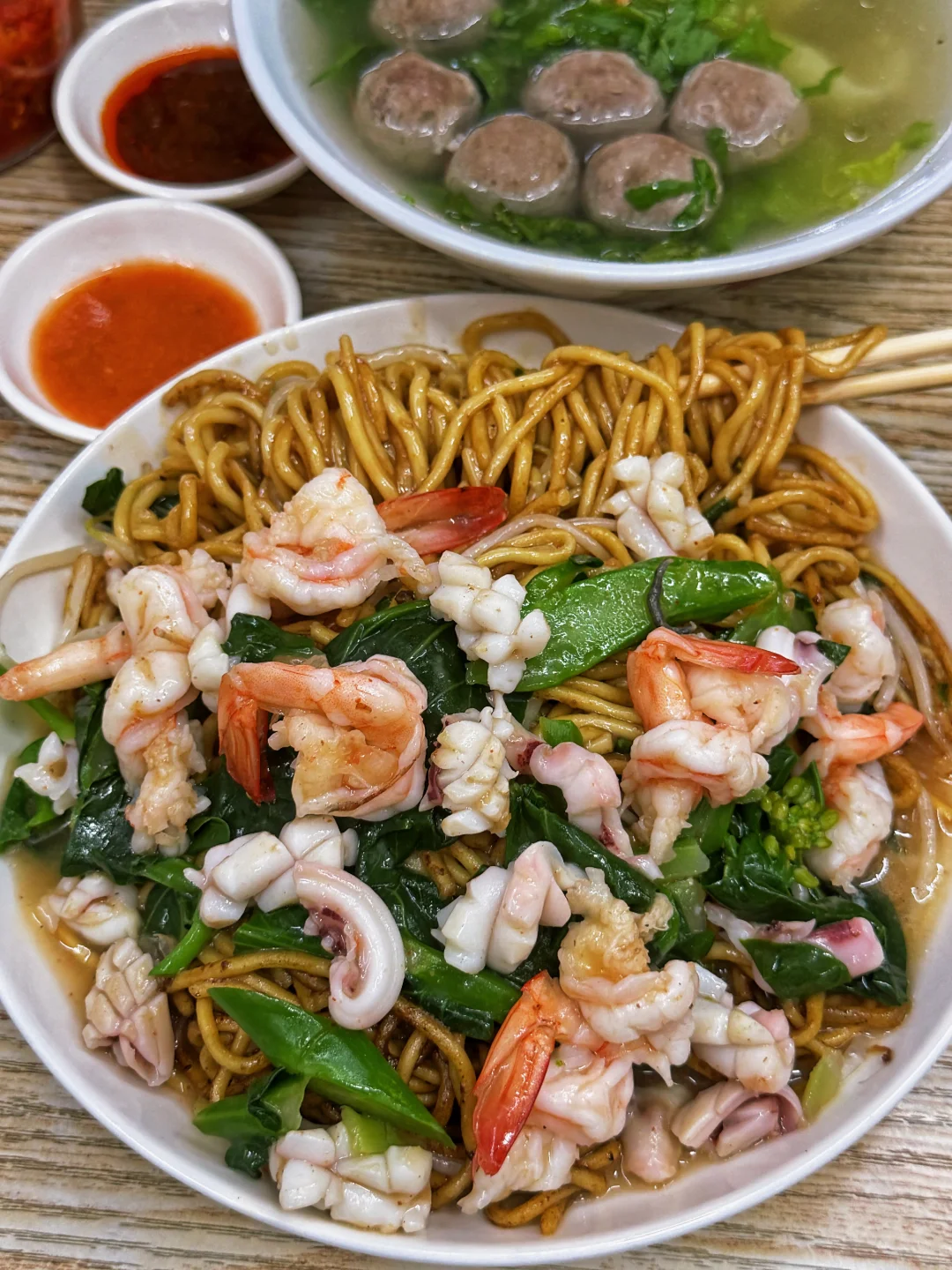 暨大附近！这一盘真的好好吃🤤…