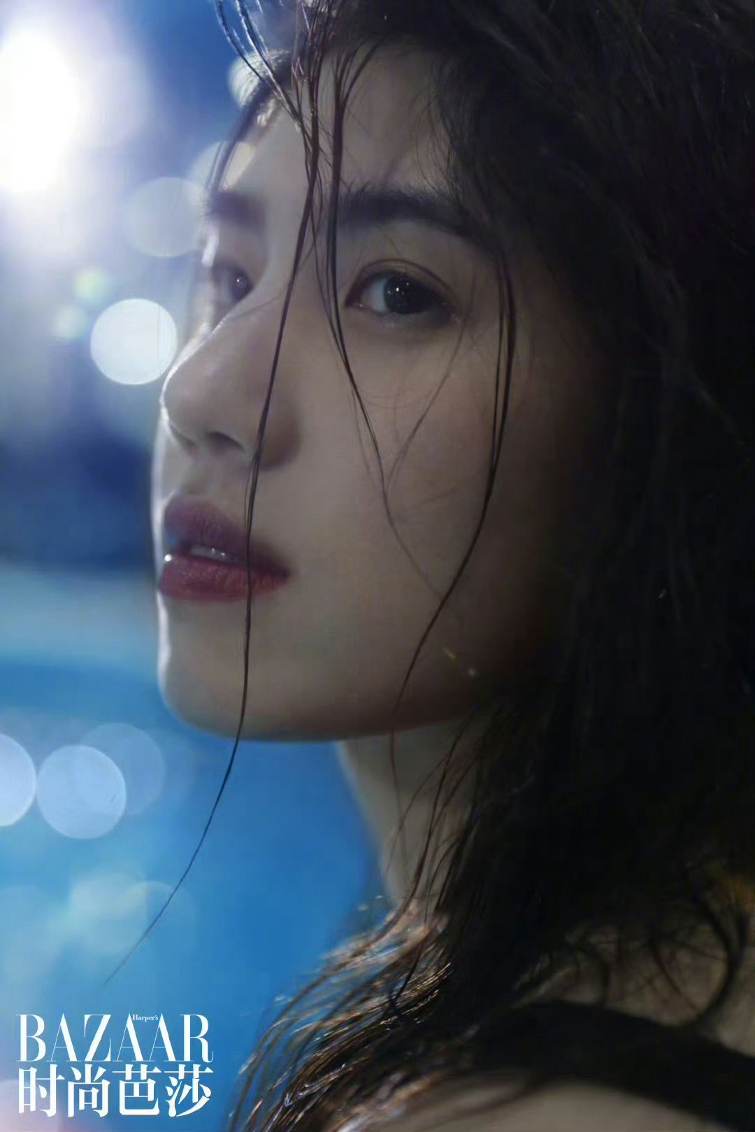 好会拍，感觉很少能把女运动员的力量和美感拍的这么好，张雨霏为时尚芭莎拍的这组真的