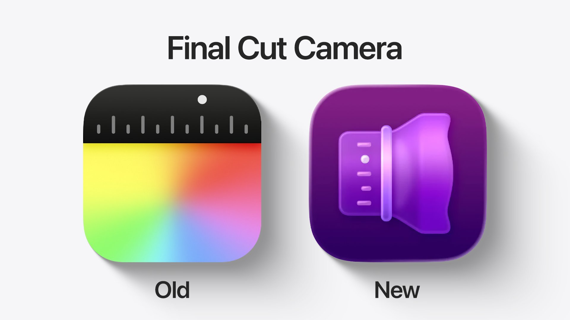 Apple 更新了 Final Cut Camera 图标 