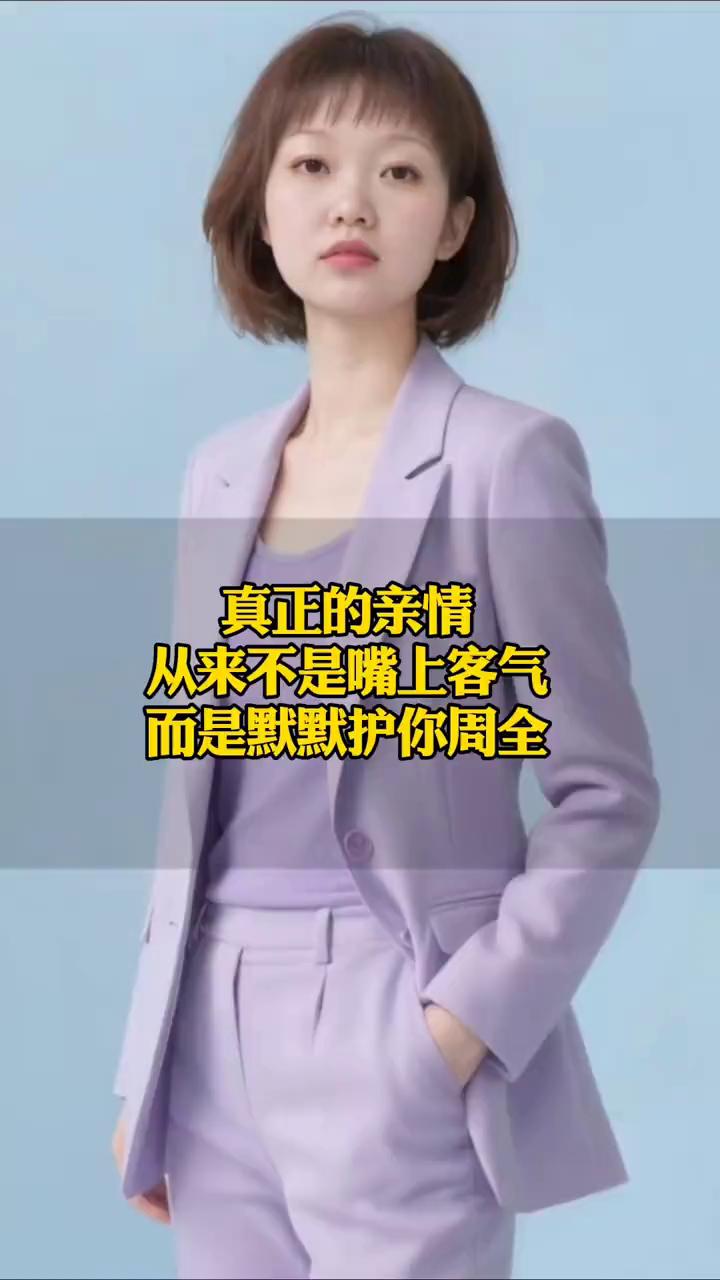 真正的亲情从来不是嘴上客气，而是默默护你周全。
注意看，一名男子在超市买烟总共1