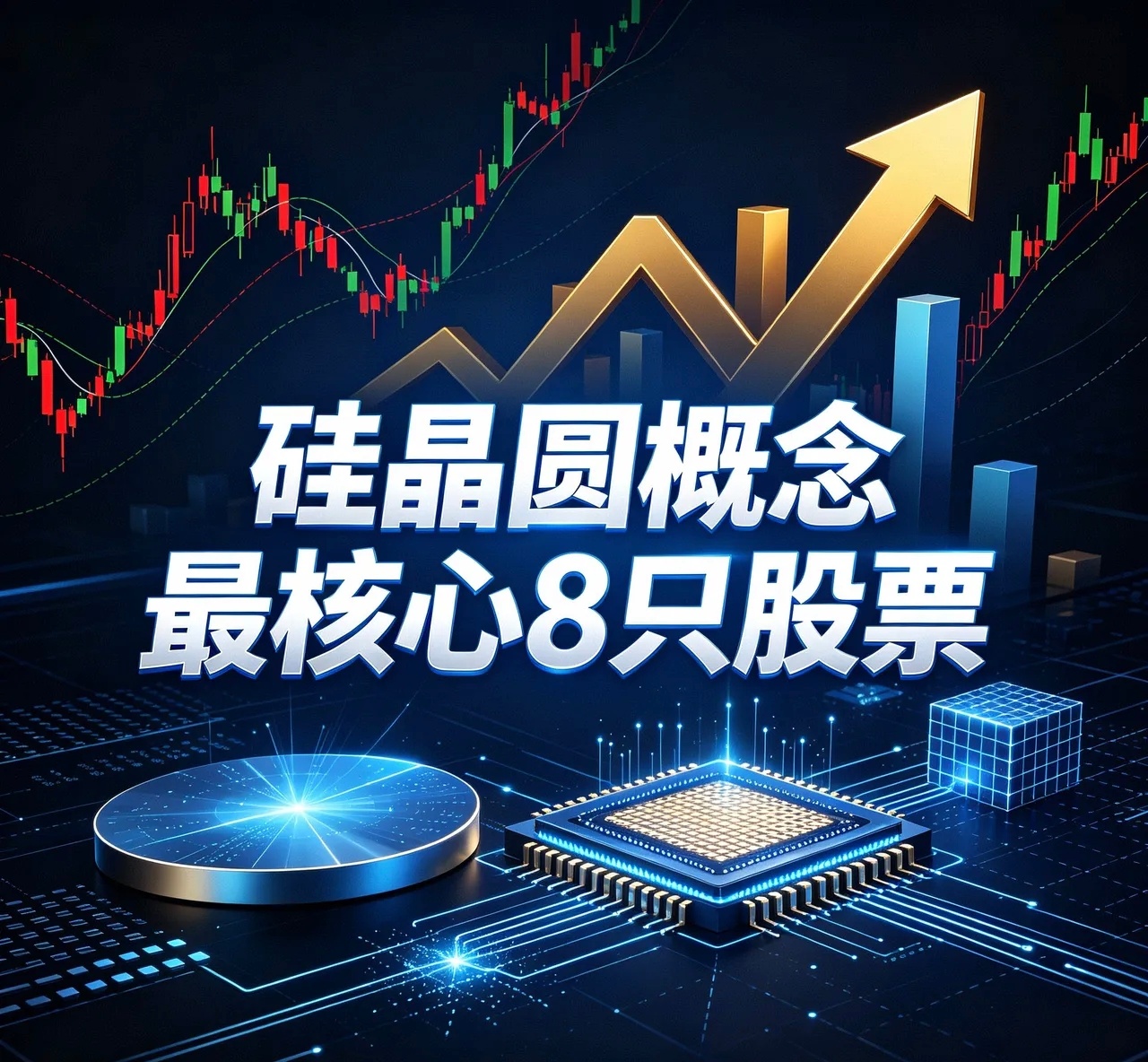 硅晶圆概念｜八大核心龙头梳理硅晶圆为半导体产业核心基石，当前国产替代加速、下游存
