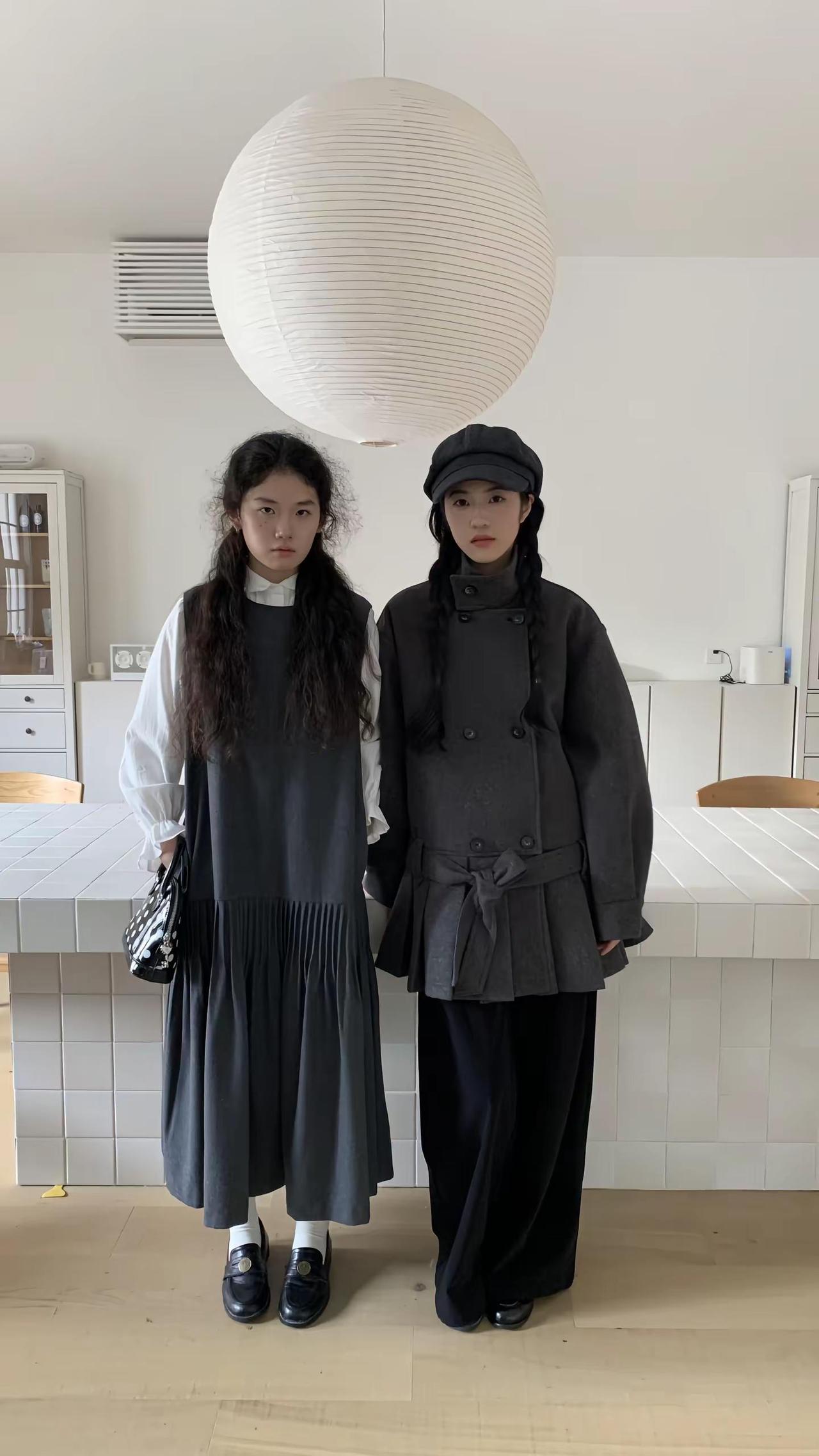 一个人是穿 两个人是搭。韩系穿搭 ootd