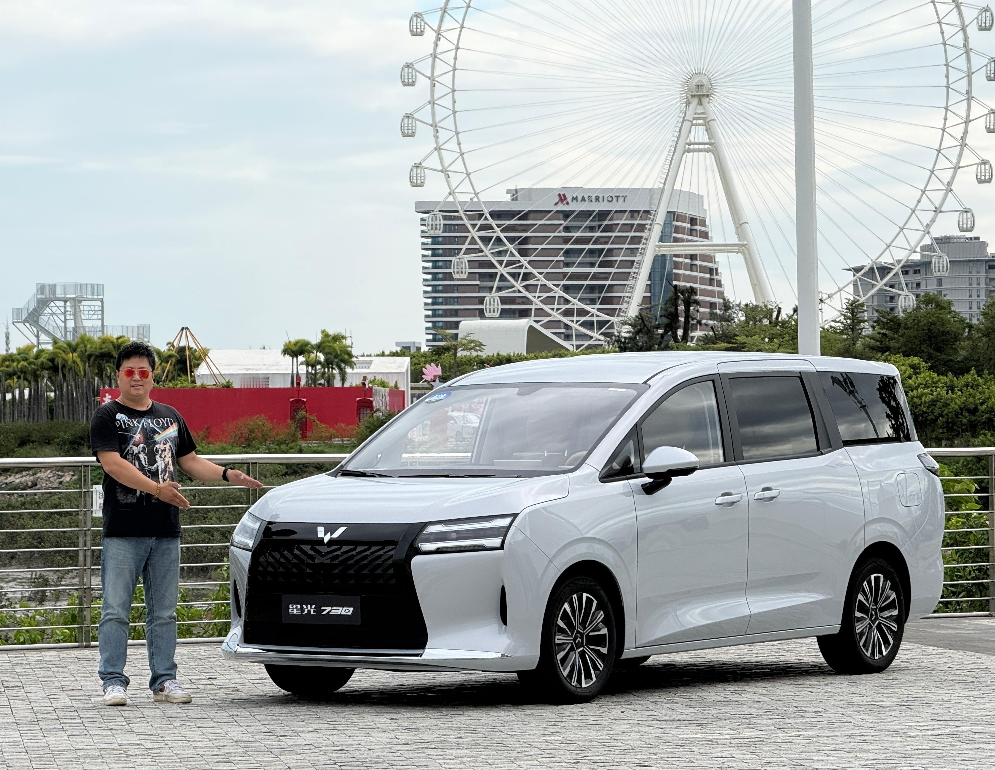 今天试星光730，10万块钱的插电混动MPV，我开出了3.5L/100km的综合