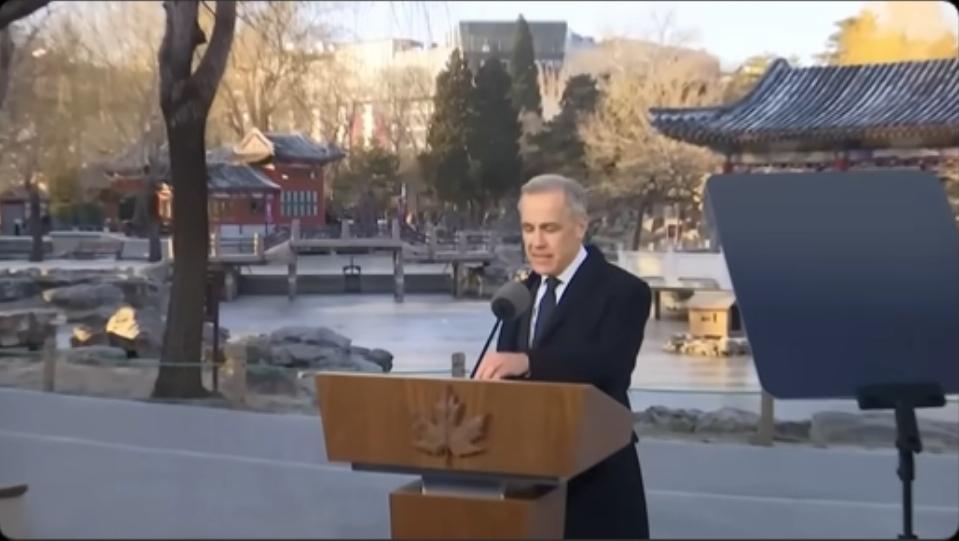 这是诀别信还是投名状？卡尼刚离开中国就在达沃斯痛骂美国！

加拿大前脚和中方达成