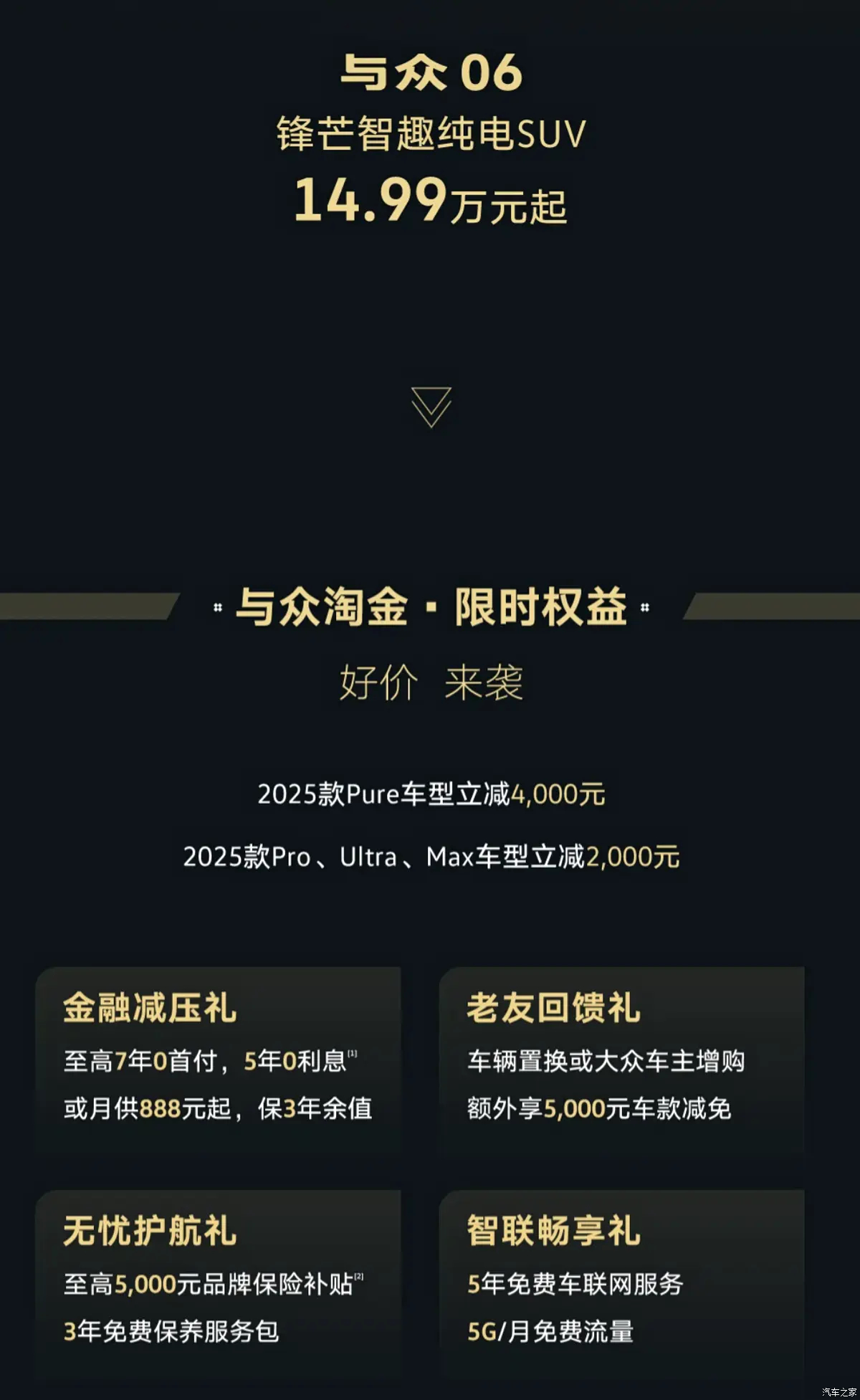 2025款与众06限时售价14.99万起！ ​​​