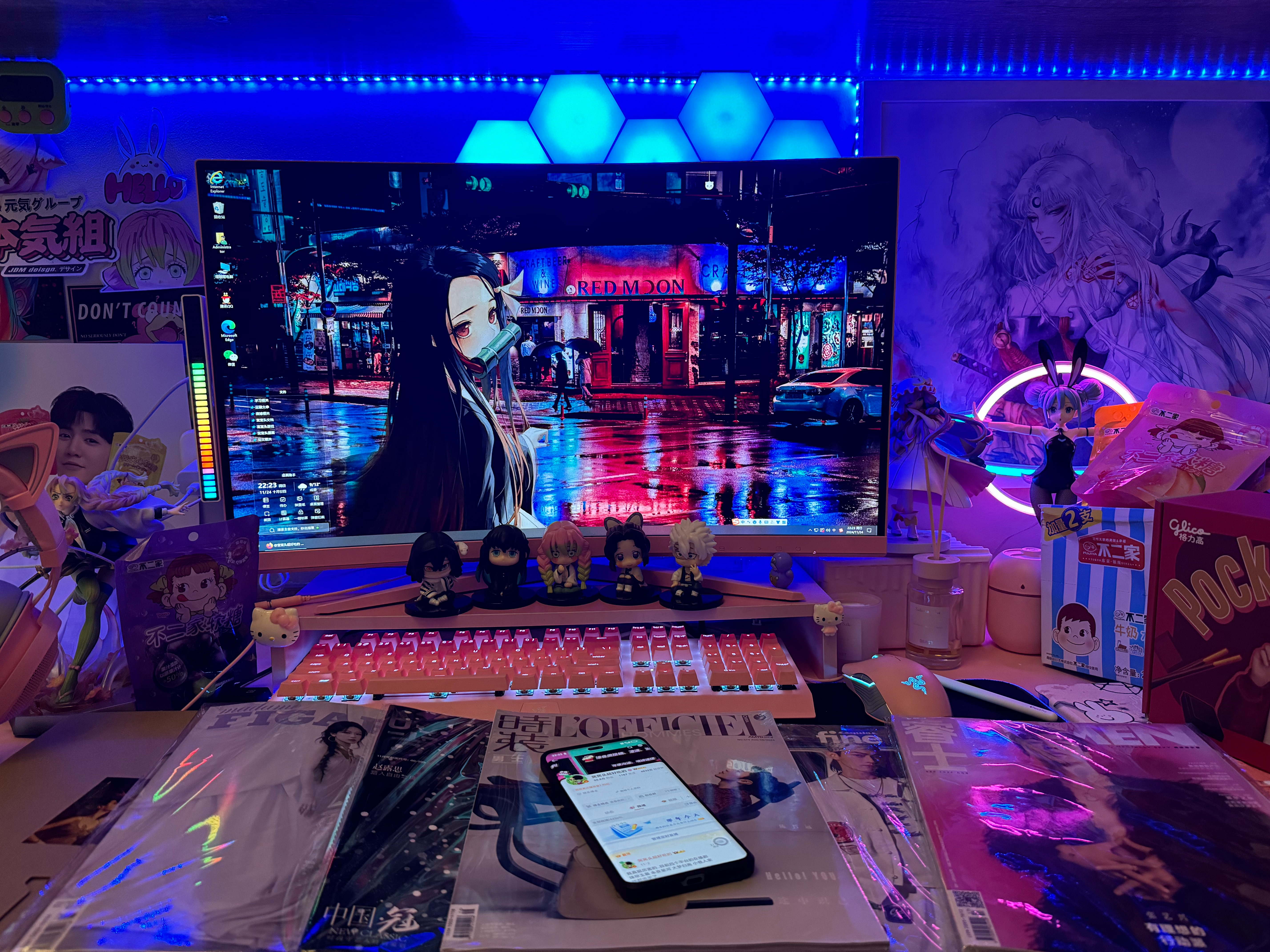 以后谁的杂志都不买了，好吗？好的👌这些只是我自己买的..没收到的还有几本..还