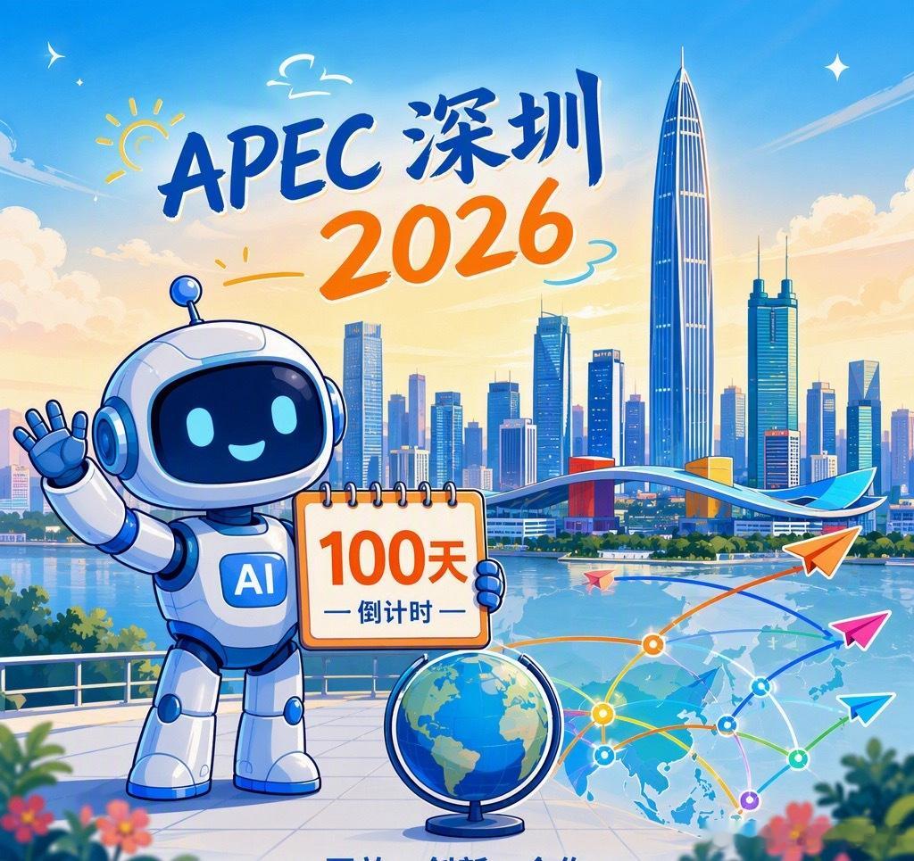 深圳APEC峰会倒计时100天2026APEC100天！深圳正式进入“APEC时