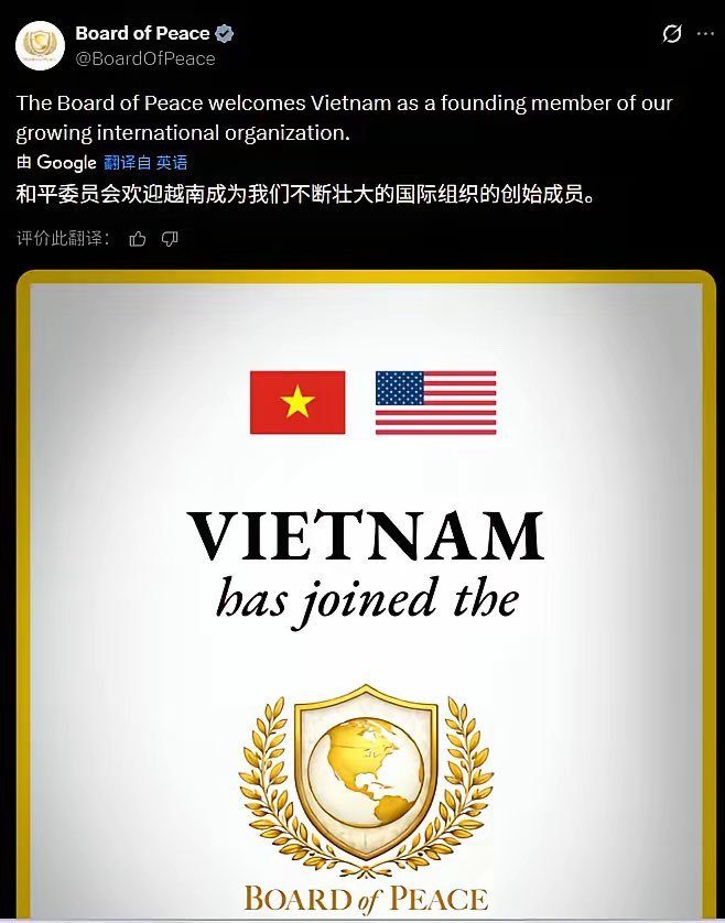 越南加入和平委员会，国旗比美国的小