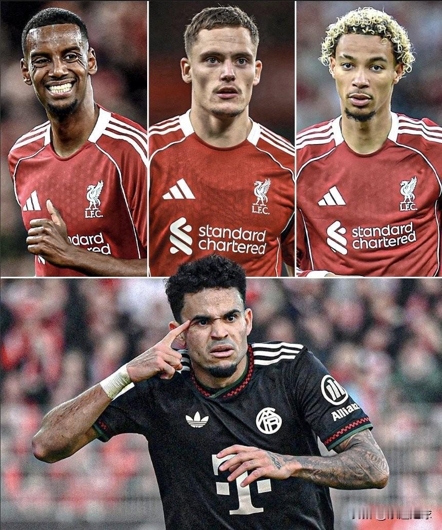 疯狂数据：路易斯·迪亚斯本赛季直接参与进球数（22球）超过了伊萨克、维尔茨、弗林