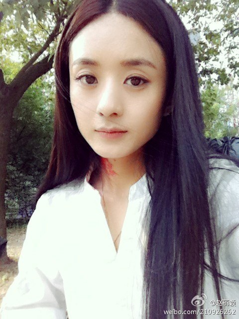 伦敦的雨未必有赵丽颖忧郁忧郁女神返场了