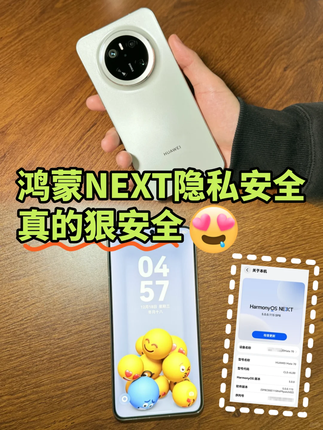 鸿蒙NEXT隐私安全，真的狠安全！