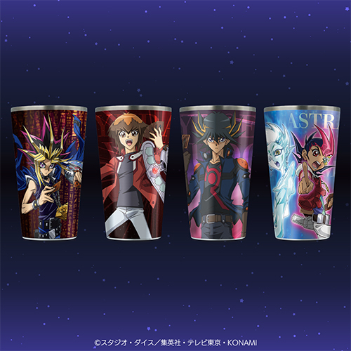 游戏王周边 KONAMI 游戏王TV系列 不锈钢随行杯 Vol.1、Vol.2 
