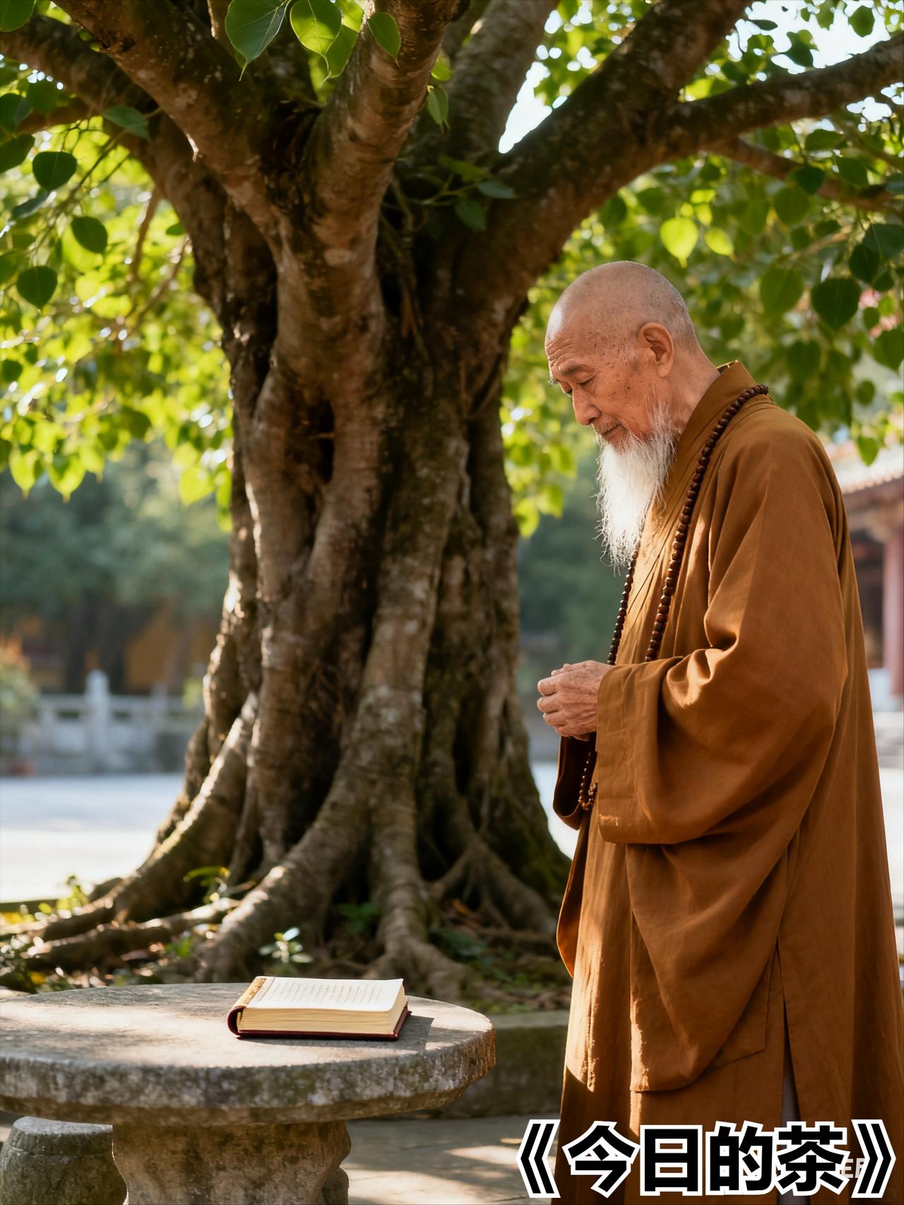 被广钦老人这段话治愈了：
“今天是今天，明天是明天，今天能够身体没出毛病，念佛而
