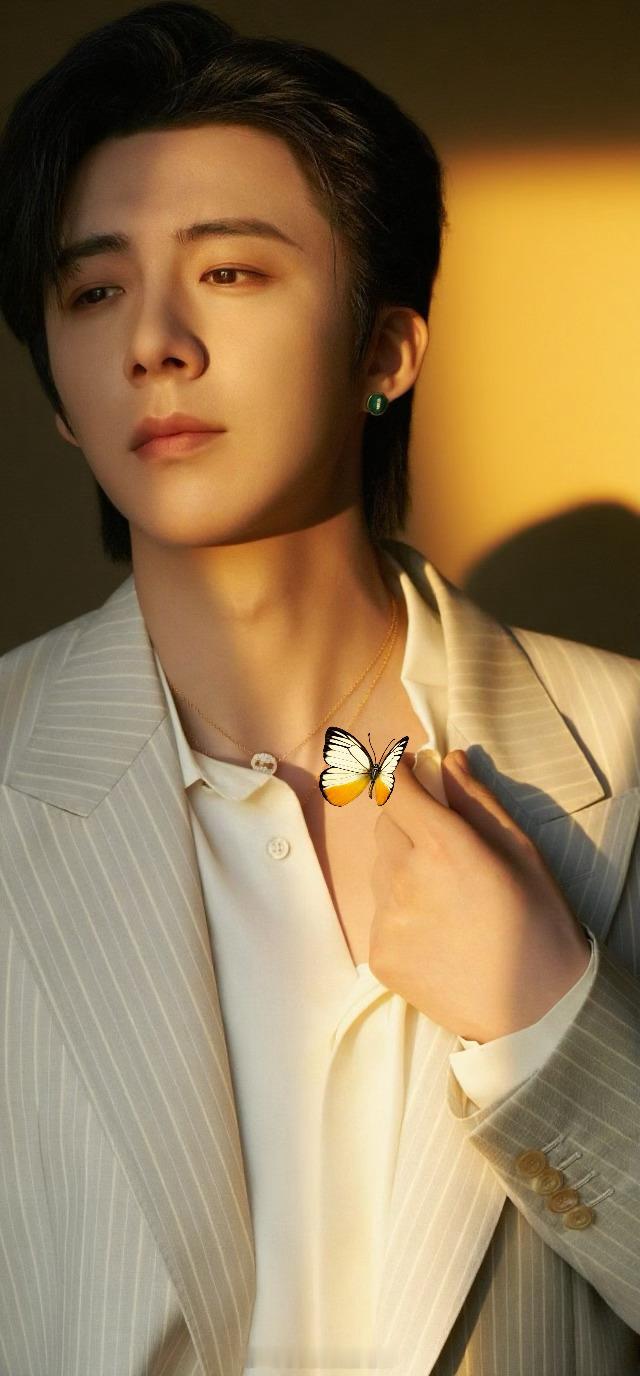 刘宇宁的2025巡演 🐾刘宇宁玫瑰丛生 🐾摩登兄弟 暖光·浅西装·停在领口的