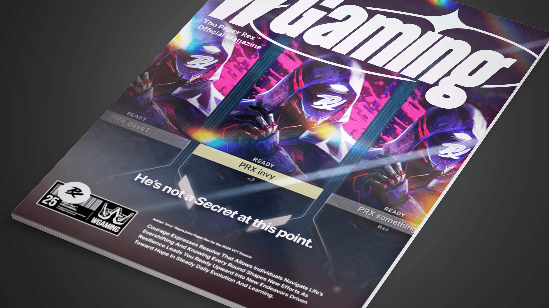 PRX发布人员变动公告：invy正式加入队伍，征战2026