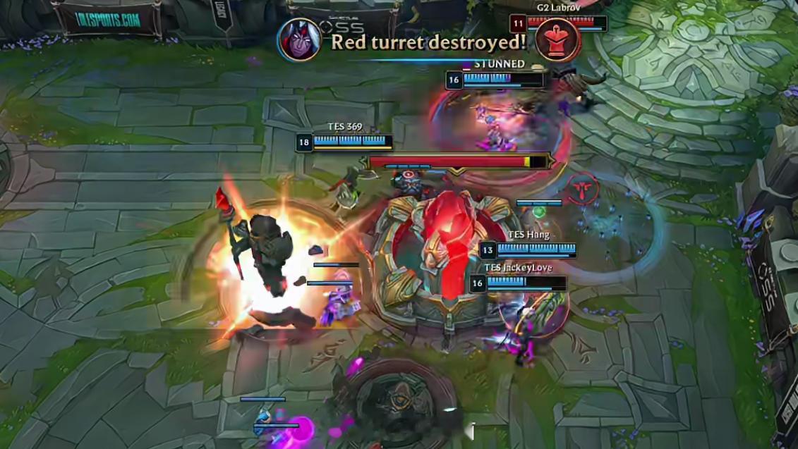 恭喜TES先下一城！TES对战G2先下一城 ​​​