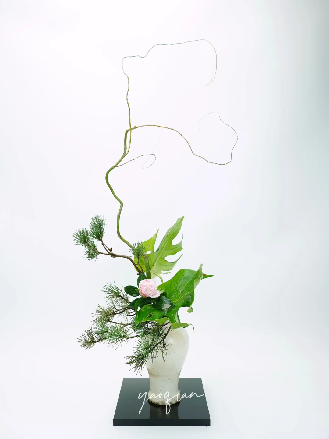 文人调插花：秋风清，秋月明