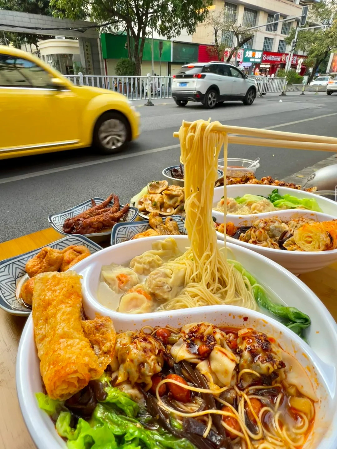 啊啊啊啊啊南宁终于有了。。。超大鸳鸯面。。。