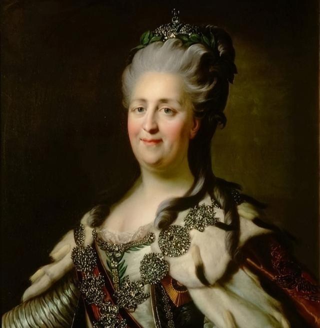1762年，33岁的叶卡捷琳娜二世当上皇后，晚上，去见丈夫之前，她看着隆起的大孕